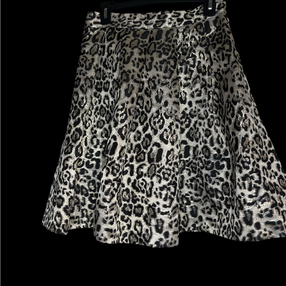 Leopard Print Skirt